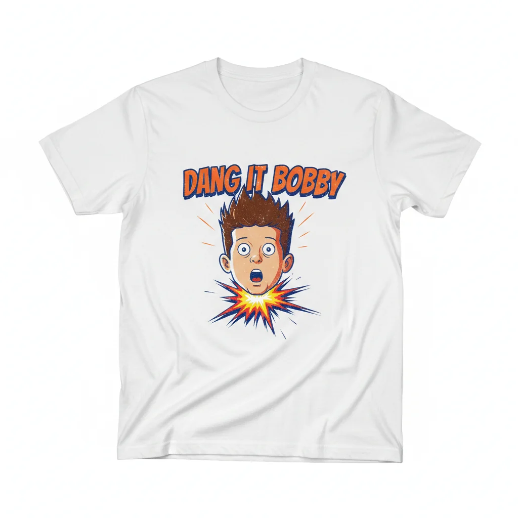 The "Dang It, Bobby!" Essential T-Shirt: A Nod to Nostalgia & Everyday Comfort
