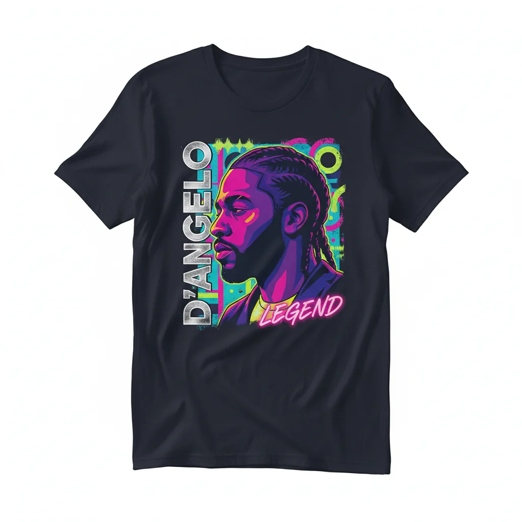 D'Angelo Legend Tee: R&B Street Style Icon