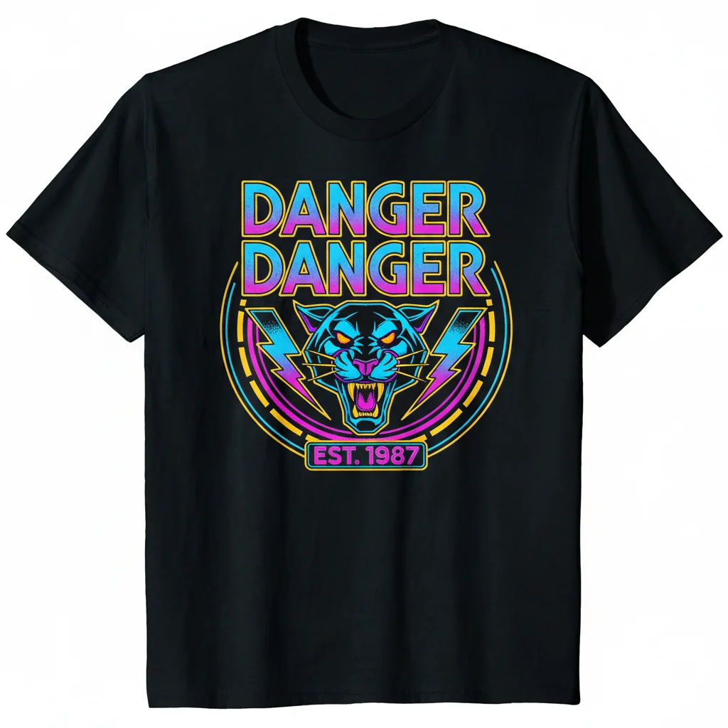 Danger Danger Band '80s Rock Icon Tee