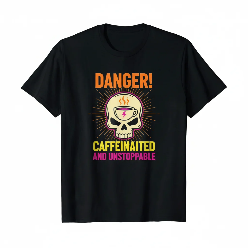 Dangerously Caffeinated Essential T-Shirt – High-Quality & Comfortable Tee