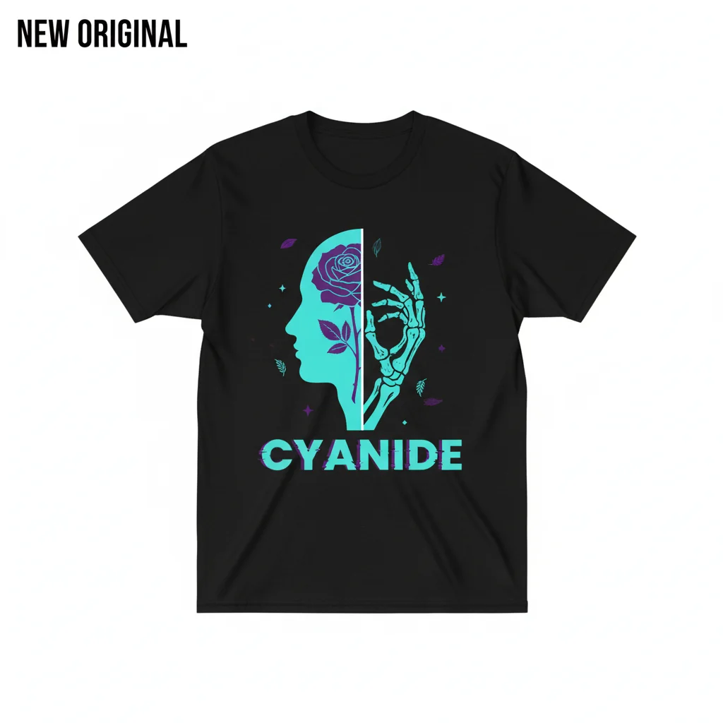 Daniel Caesar Cyanide Echoes Tee: A Melodic Muse for Every Journey