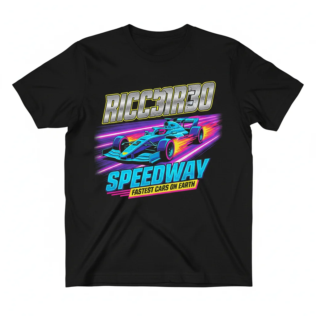 Daniel Ricciardo RIC3 Speedway Fan Shirt – Durability & Comfort