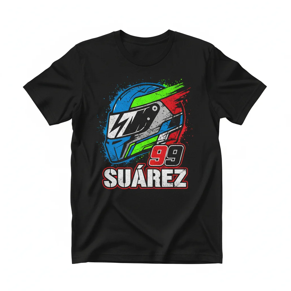 Daniel Suárez Racing Helmet Elements T-Shirt – NASCAR Fan Apparel