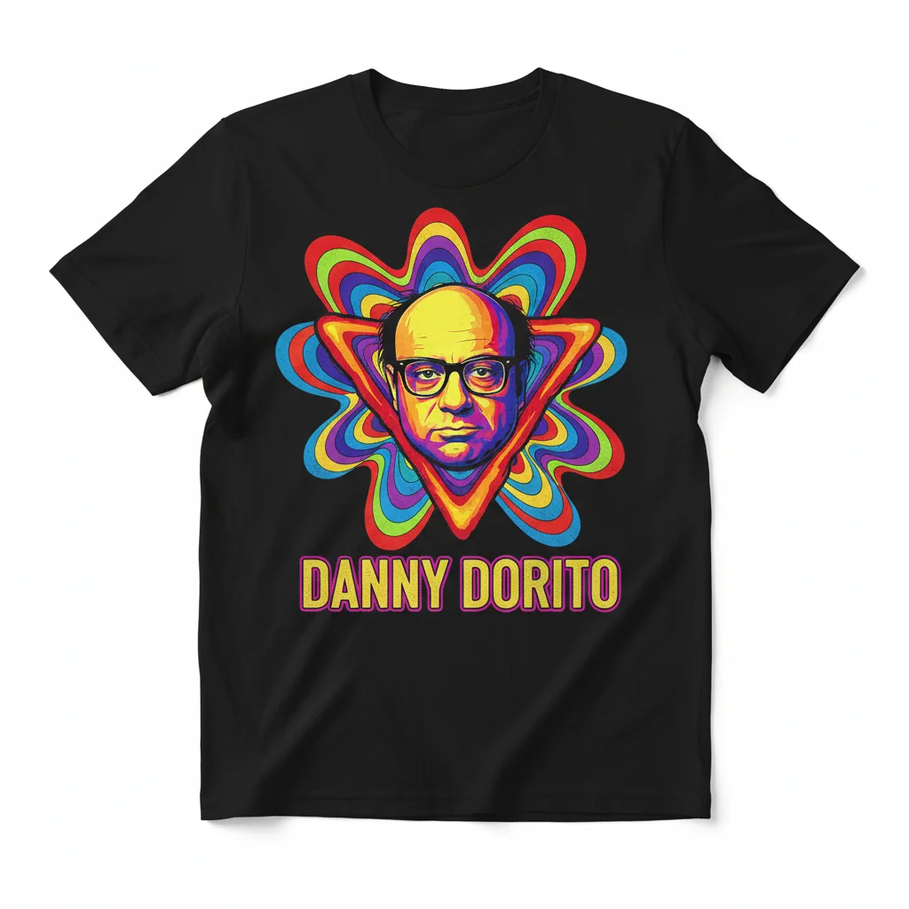 Danny DeVito Dorito Meme T-Shirt - Premium Cotton Tee