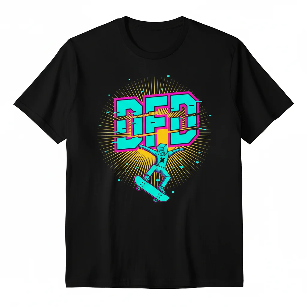 Danny Duncan DFD Logo T-Shirt | Official Merch | Premium Ring-Spun Cotton Graphic Tee