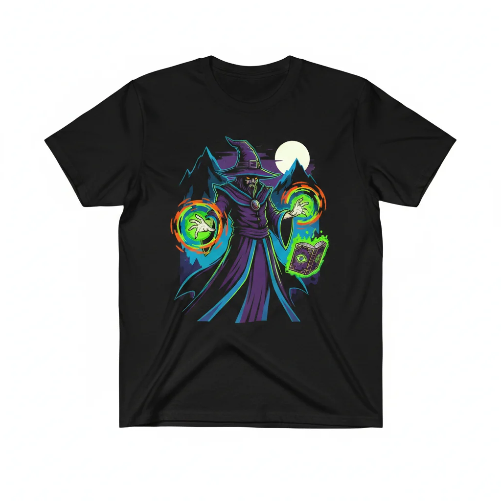 Dark Wizard OSRS RuneScape Pixel Character Essential T-Shirt - Premium Cotton Tee