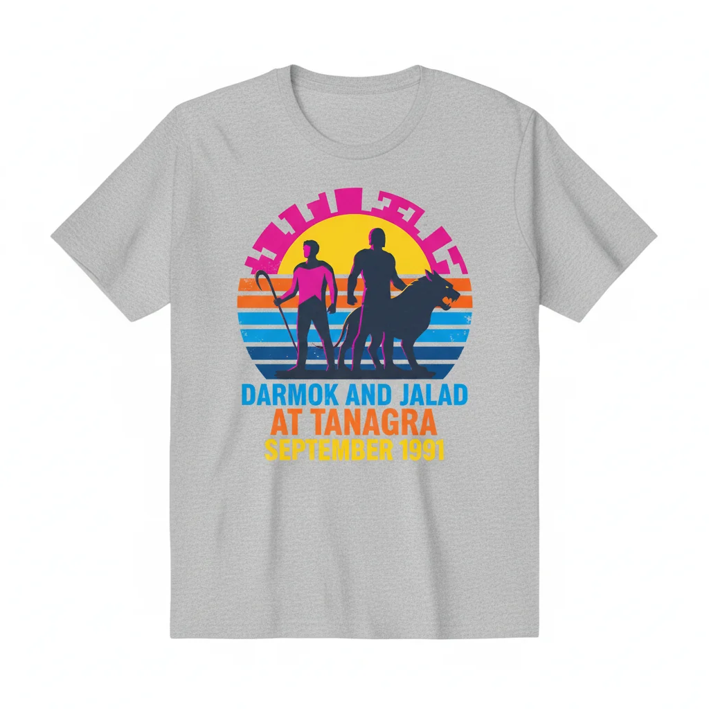 Darmok And Jalad At Tanagra September 1991 T-Shirt
