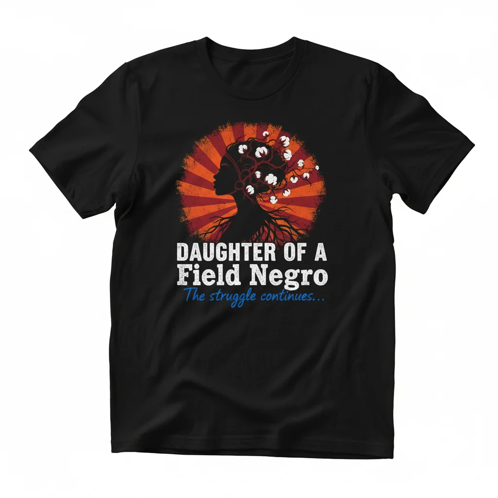 Daughter of a Field Negro: The Struggle Continues T-Shirt