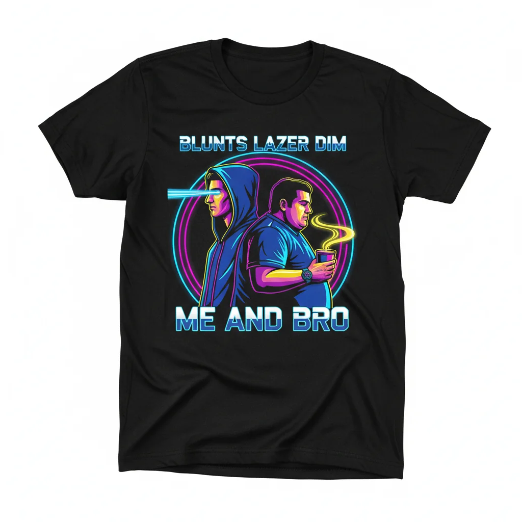 Dave Blunts Lazer Dim Me & Bro Active Tee