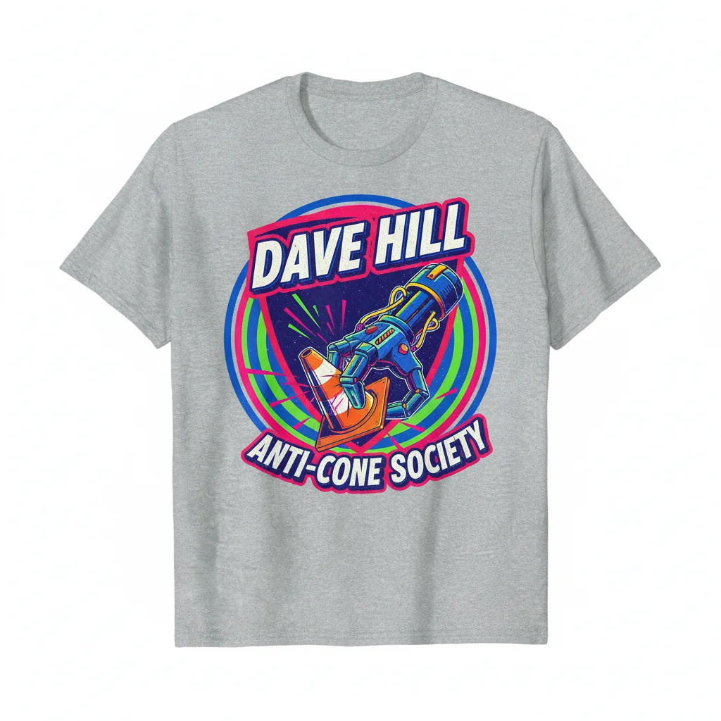Dave Hill Anti-Cone Society – Embrace the Unconventional Tee