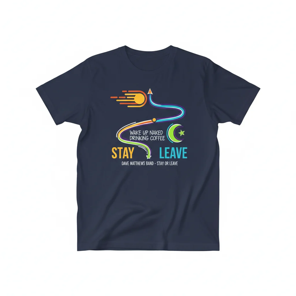 DMB "Stay or Leave" Lyrics Essential T-Shirt – Fade-Resistant & Perfect Fit