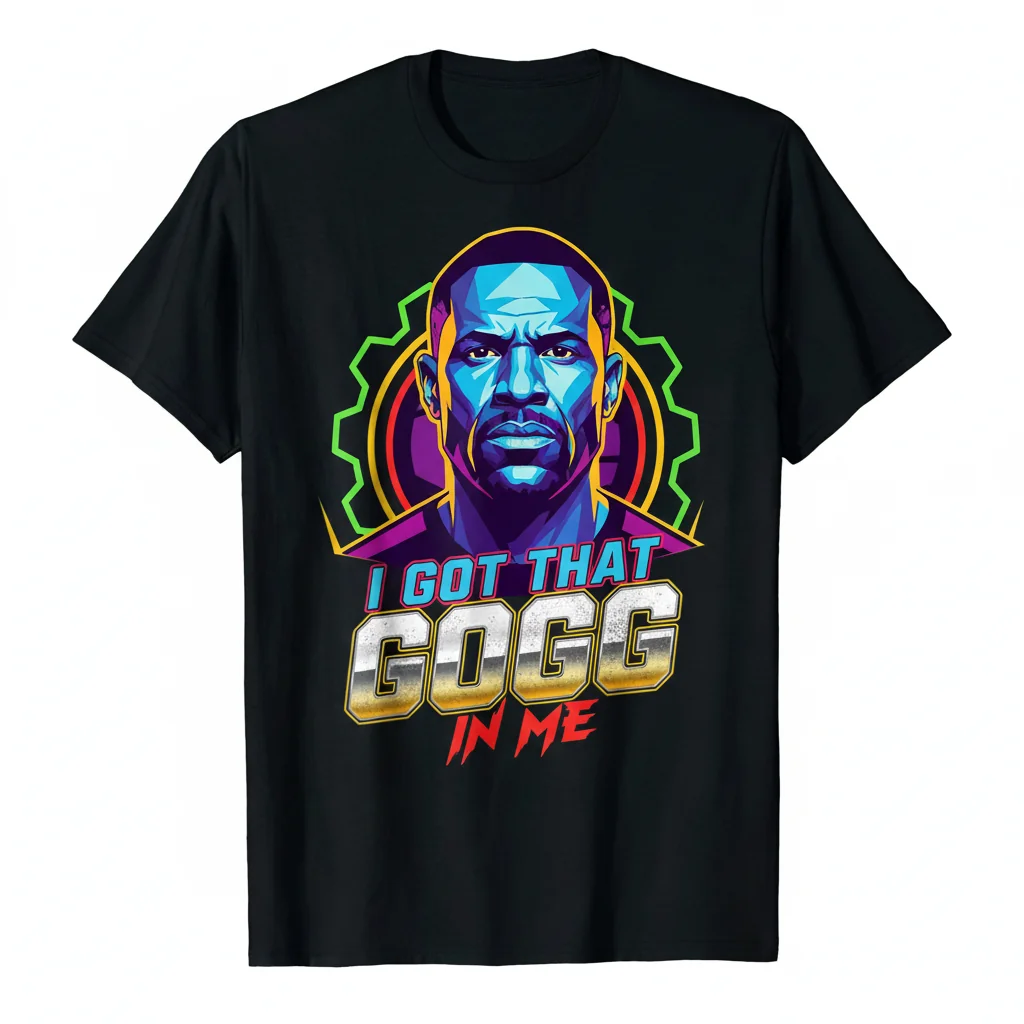 David Goggins "I Got That Gogg In Me" T-Shirt - Ultra Soft Cotton Tee