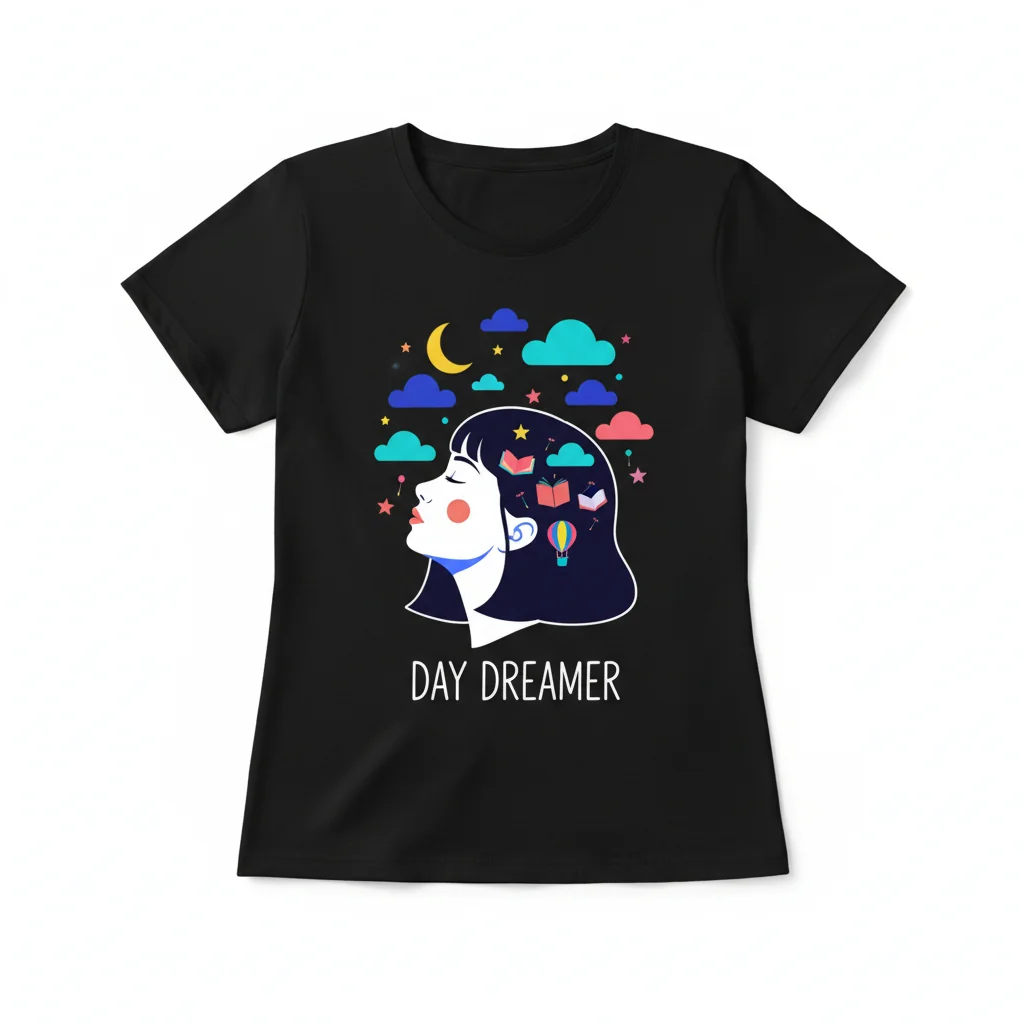 Dreamer Girl's Essential Comfort Tee