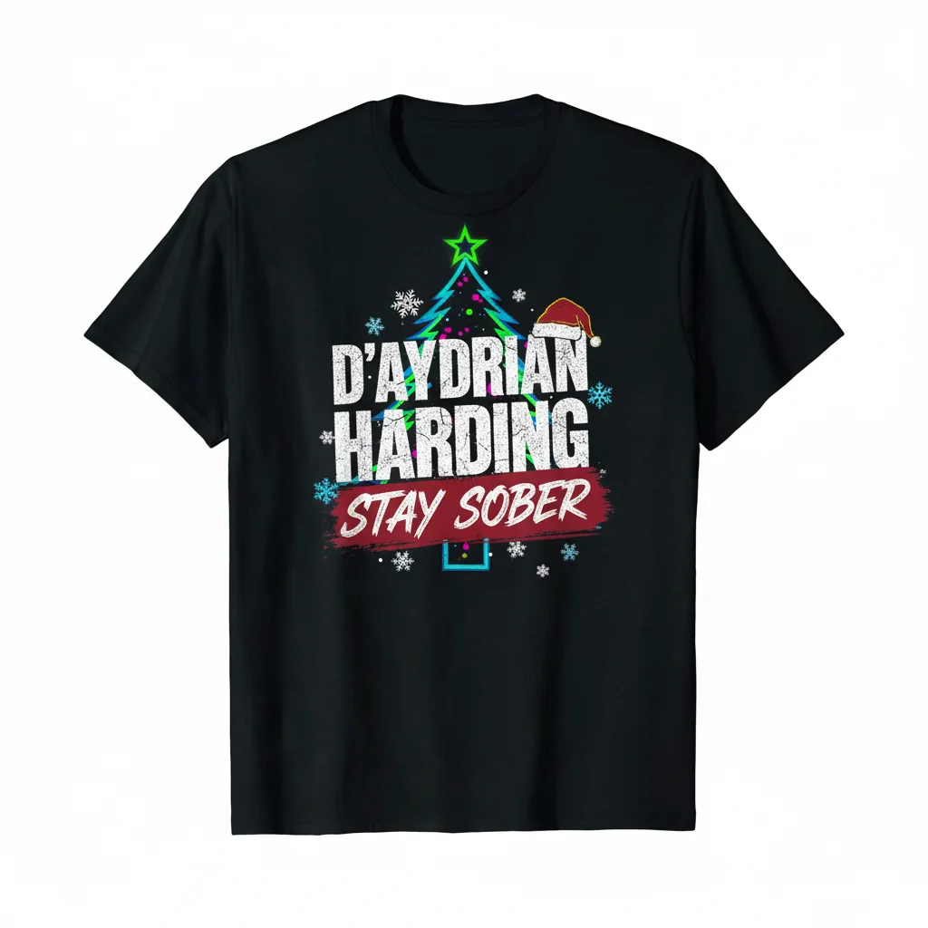 D'aydrian Harding 'Stay Sober' Christmas Tee