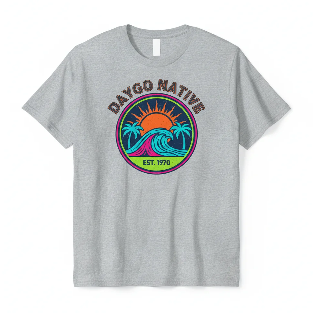 Daygo Native Essential T-Shirt - Premium Ring-Spun Cotton Tee