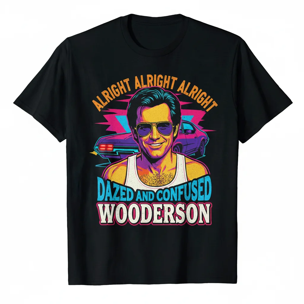 Dazed And Confused Wooderson Classic Comfort Tee