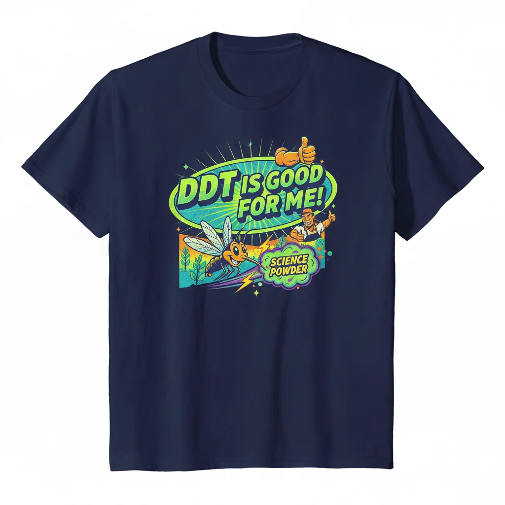 DDT "Is Good For Me!" Essential T-Shirt - Premium Ring-Spun Cotton Tee