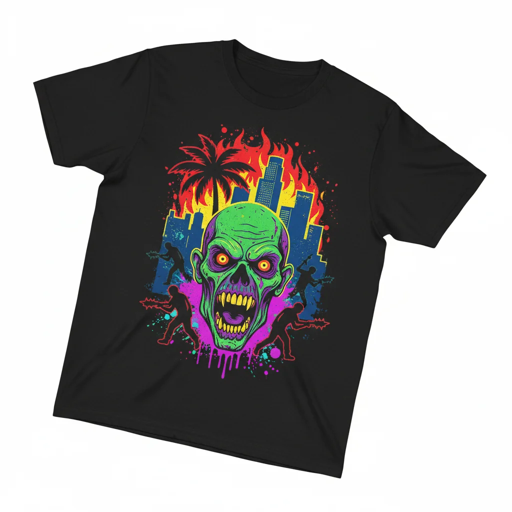 Dead Island 2 Zombie Gamer T-Shirt - Official Merch Apparel