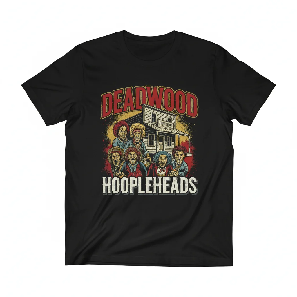 Deadwood Hoopleheads Essential T-Shirt: Lasting Comfort, Vibrant Style