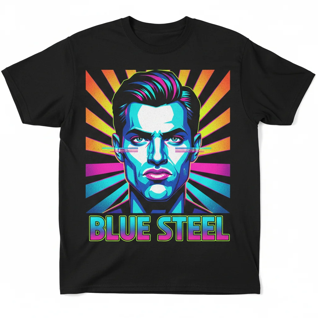Dean's "Blue Steel" Essential Tee: Iconic Style, Unmatched Comfort