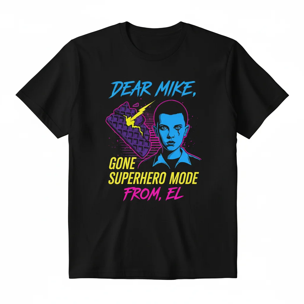 Dear Mike from El T-Shirt - Stranger Things Inspired Eleven Letter Tee