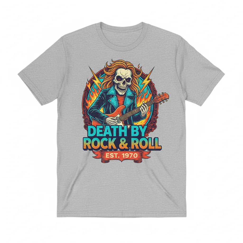 Death by Rock and Roll: Vintage Soul Tee