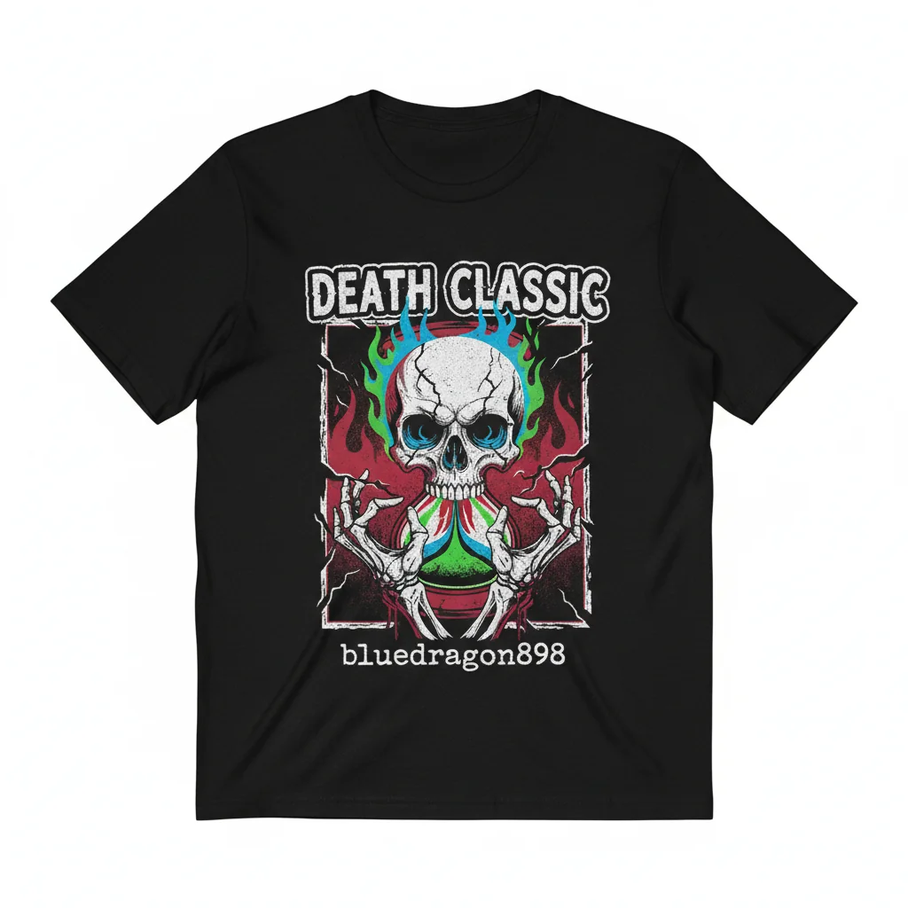 Death Classic Essential T-Shirt: Unmatched Comfort & Lasting Style