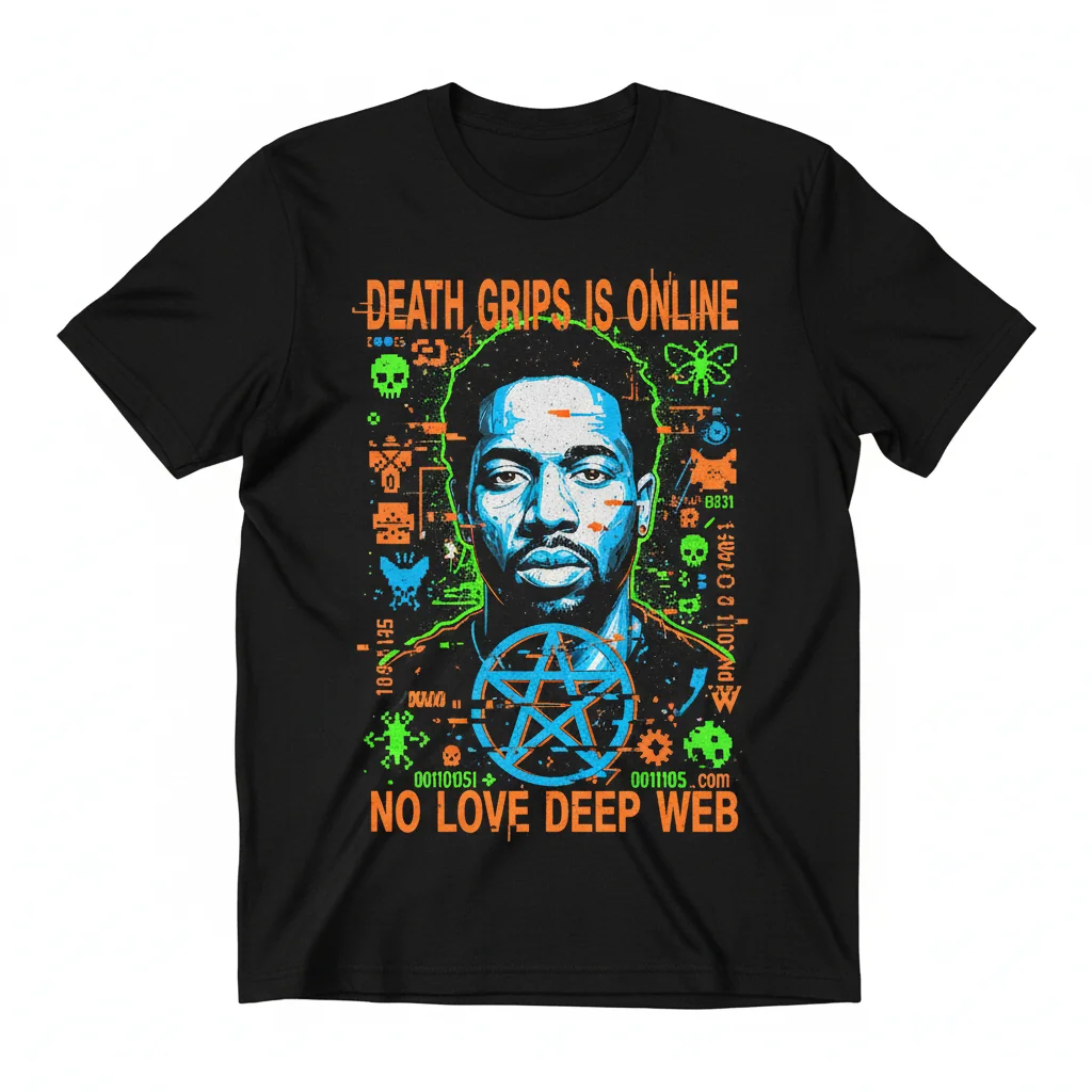 Death Grips MC Ride Tattoo Essential T-Shirt – High-Quality Band Merch