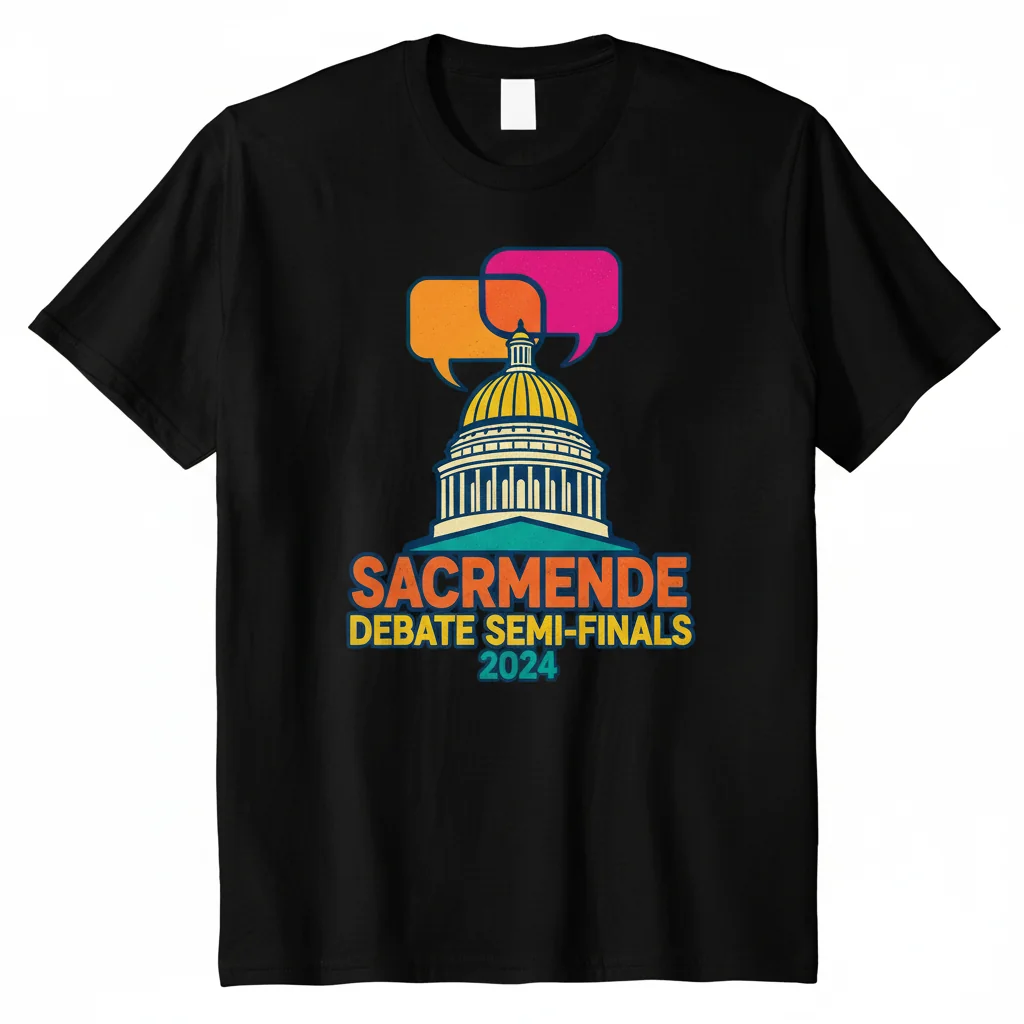 Debate Semi-Finals Sacramende T-Shirt - Essential Comfort & Style