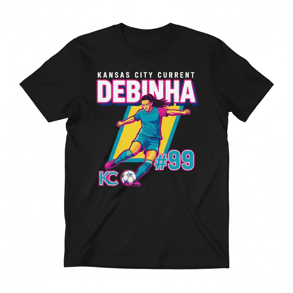 The Debinha 99 Legacy Tee | Original KC Current Artwork