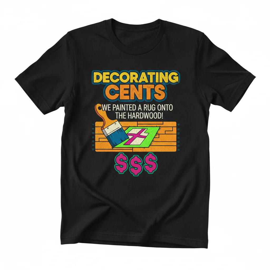 Painted Rug Hardwood Floors Shirt