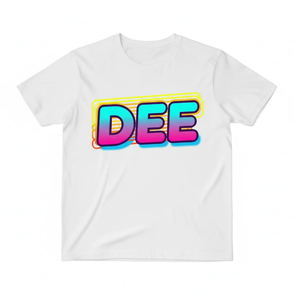 Dee Name " Essential T-Shirt – Personalized Style & Comfort