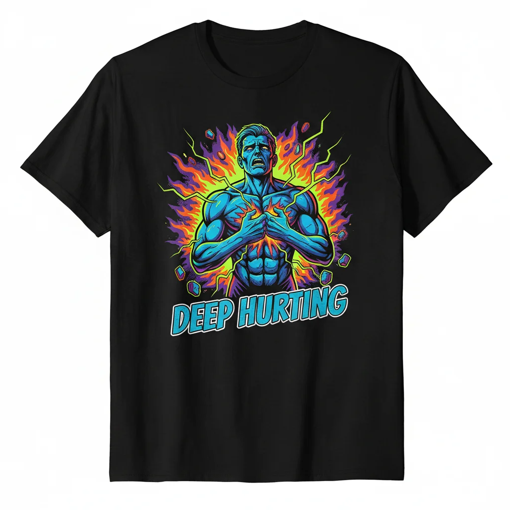 Deep Hurting Essential Graphic Tee – Premium Comfort