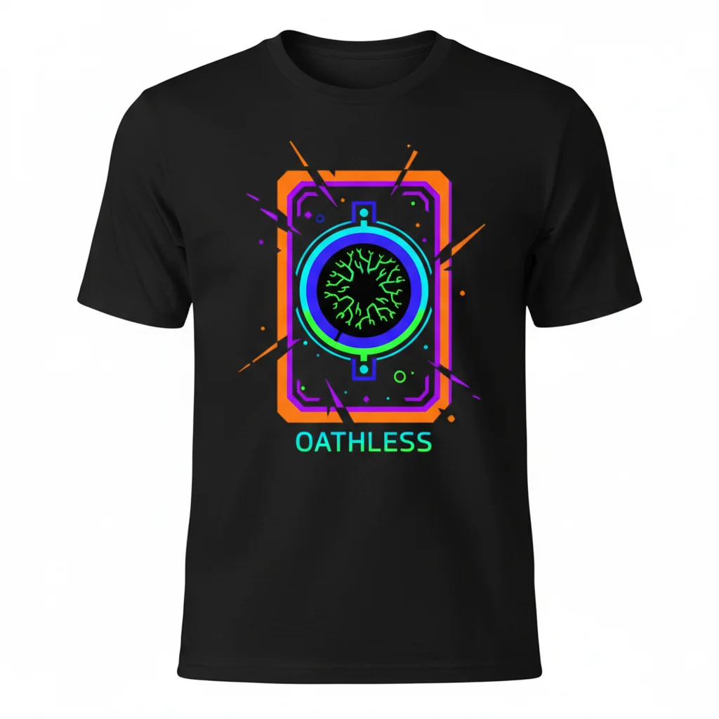 Deepwoken Oathless Oath Card T-Shirt | Gaming Apparel