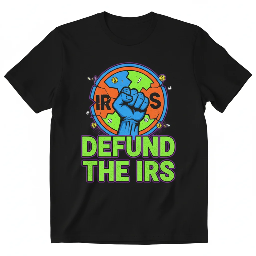 Defund the IRS Shirt – Bold Statement Tee