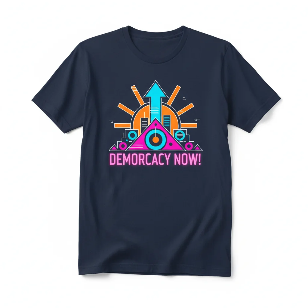 Democracy Now! Essential Unisex T-Shirt – Premium Cotton Tee