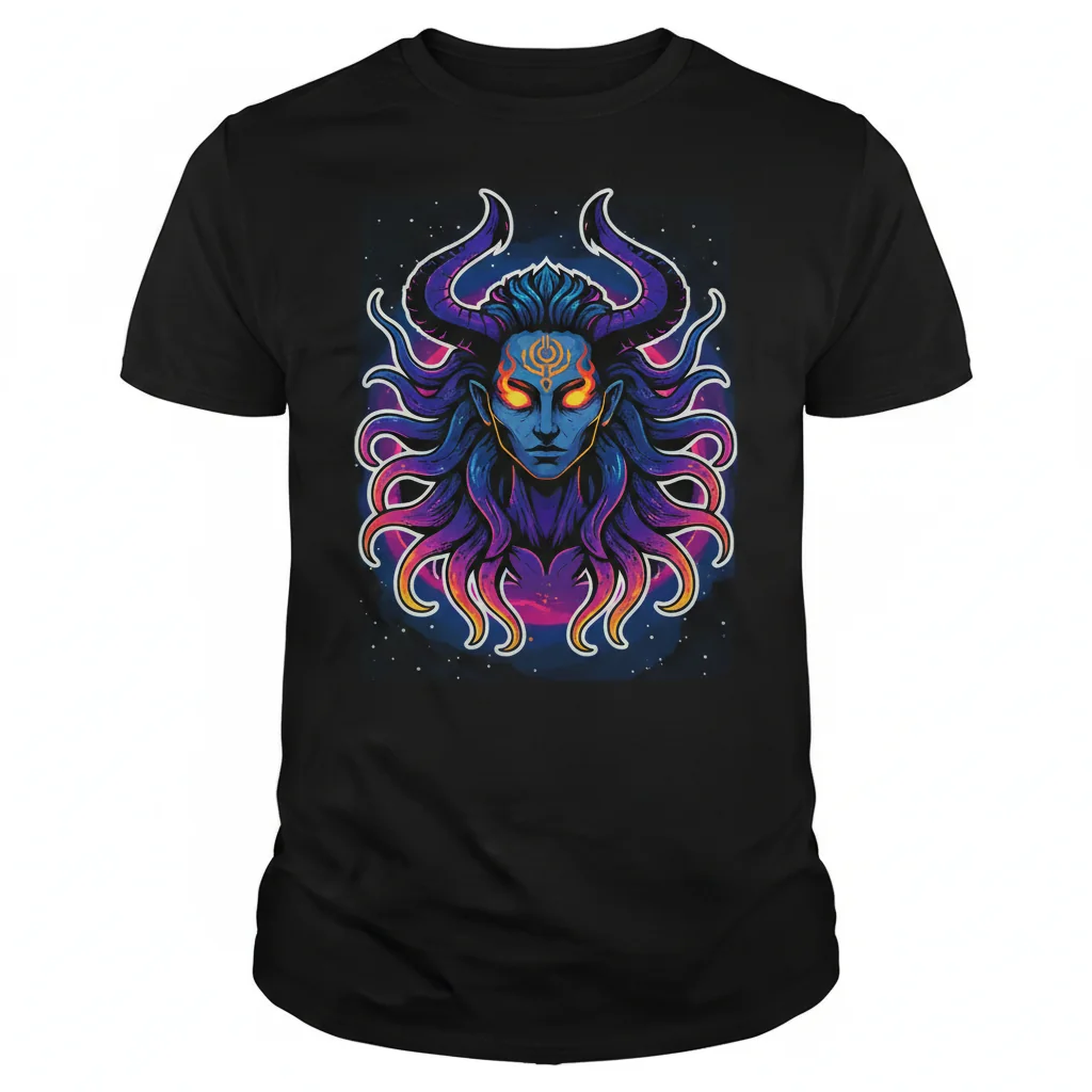 Azathoth: The Demon Sultan's Human Embrace - Artistic Essential Tee