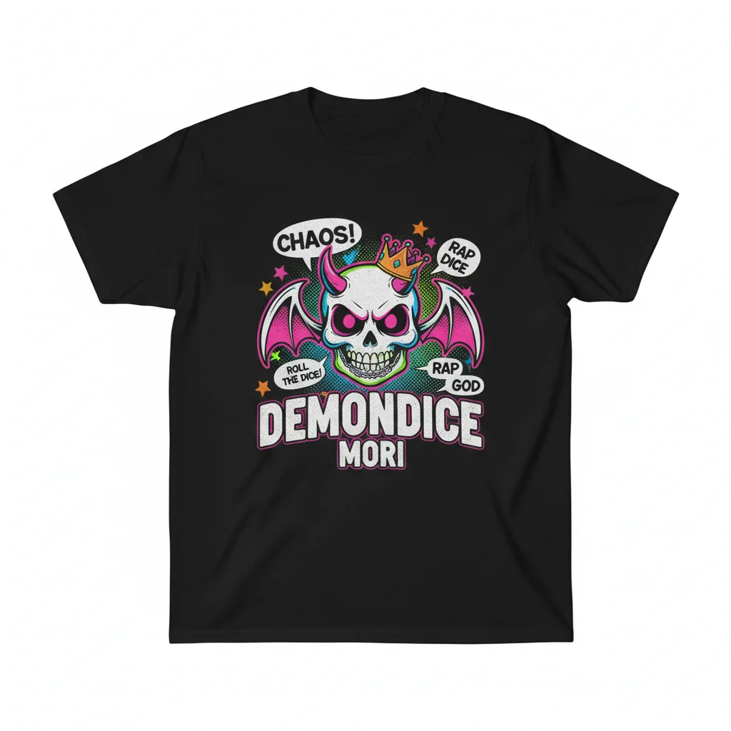 Demondice x Mori Calliope 'Funny' Essential Tee