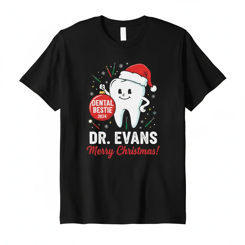 Custom Dental Hygienist Christmas Ornament - Personalized Holiday Gift