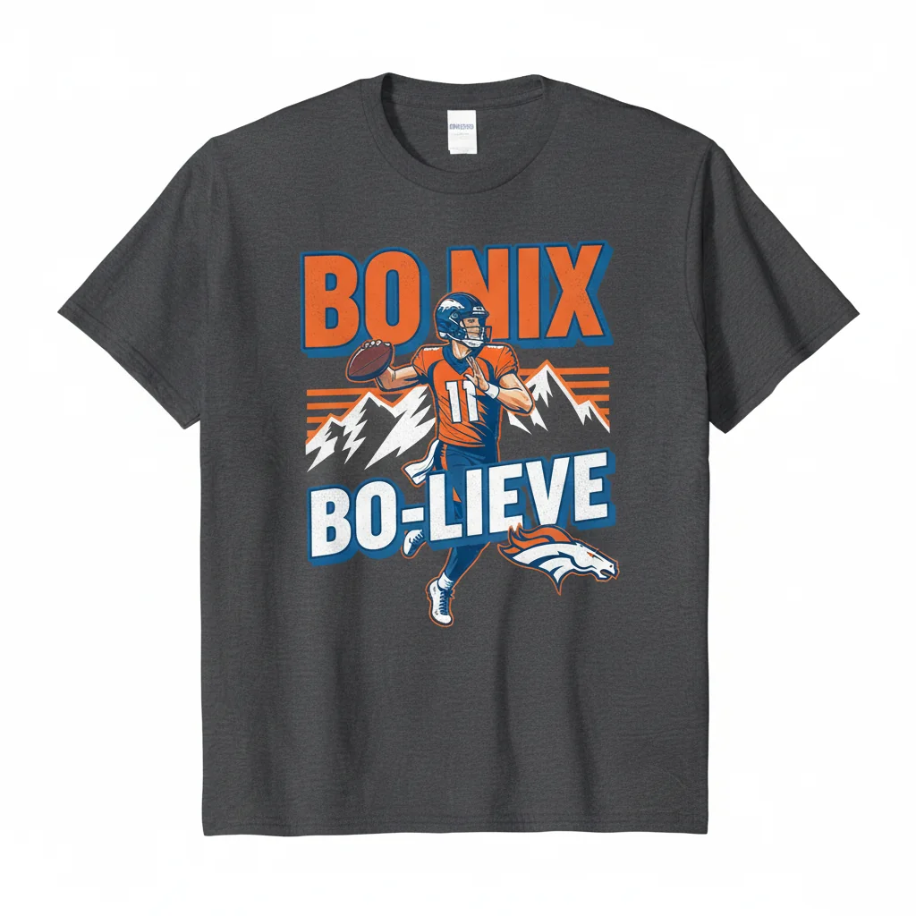 Bo-Lieve Tee: Broncos Bo Nix Edition