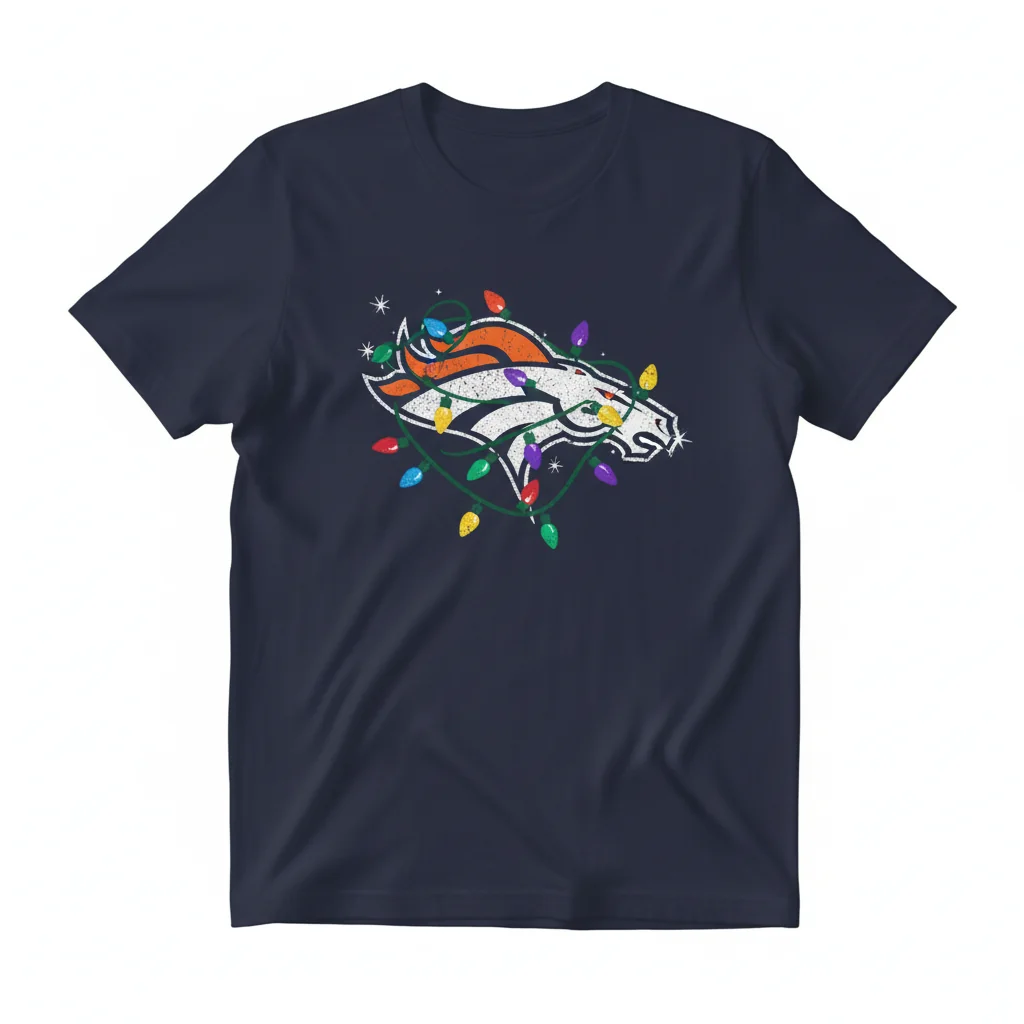 Broncos Logo Holiday Ornament