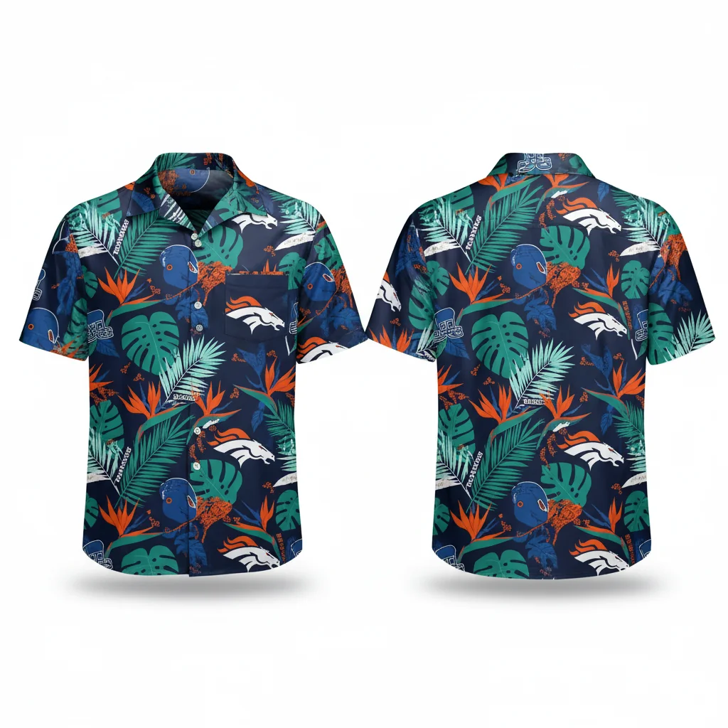 Broncos Nation Aloha Shirt