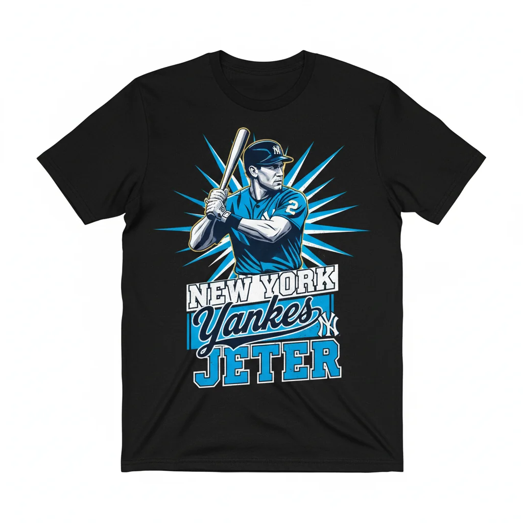 Derek Jeter New York Yankees In the Zone Eco-Friendly Fan Tee - Premium Comfort & Durability