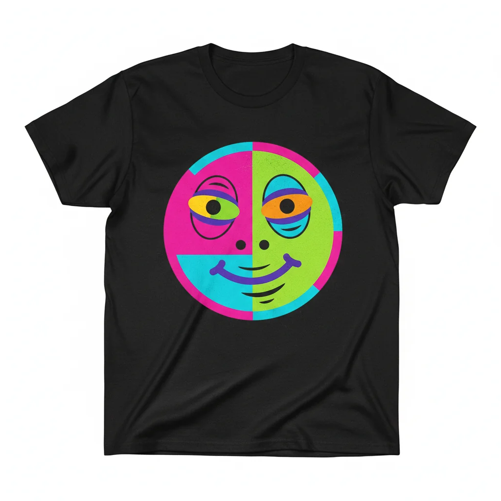 Derp Face Meme Statement Tee