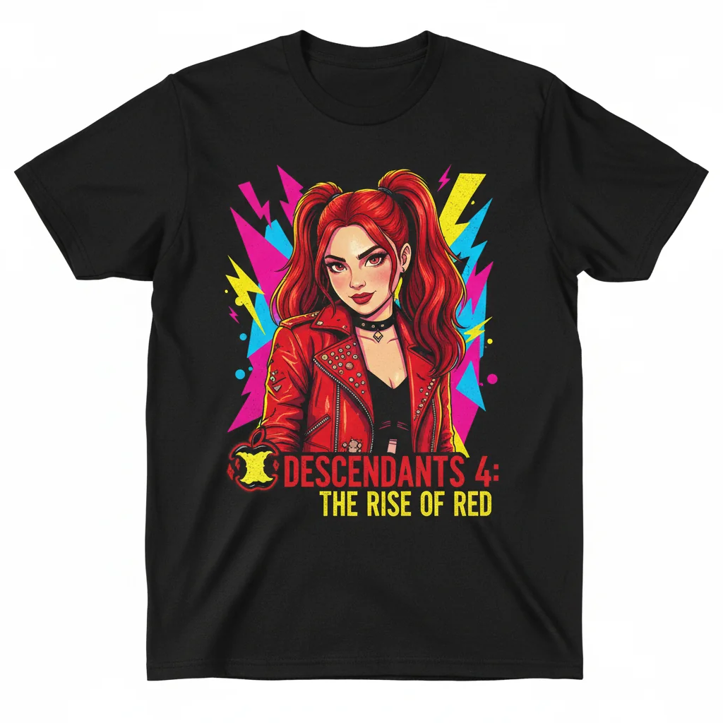 Descendants 4 The Rise of Red Kylie Cantrall T-Shirt - Official Disney Movie Apparel