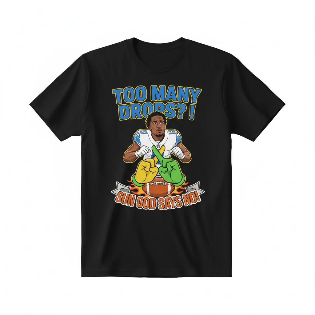 Amon-Ra St. Brown 'The Sun God' Detroit Football Fan Tee