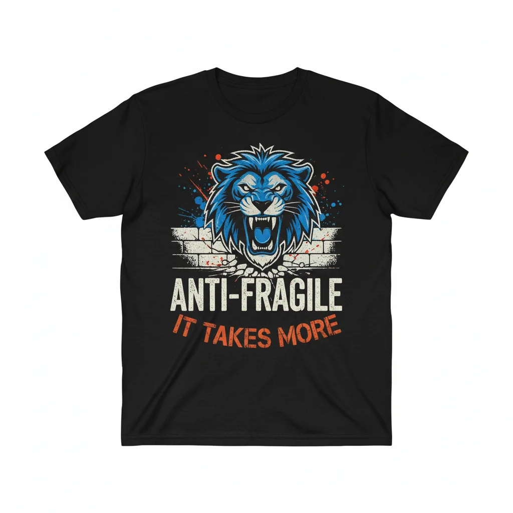 Dan Campbell Anti-Fragile 'It Takes More' NFL Shirt - Ultimate Durability & Comfort