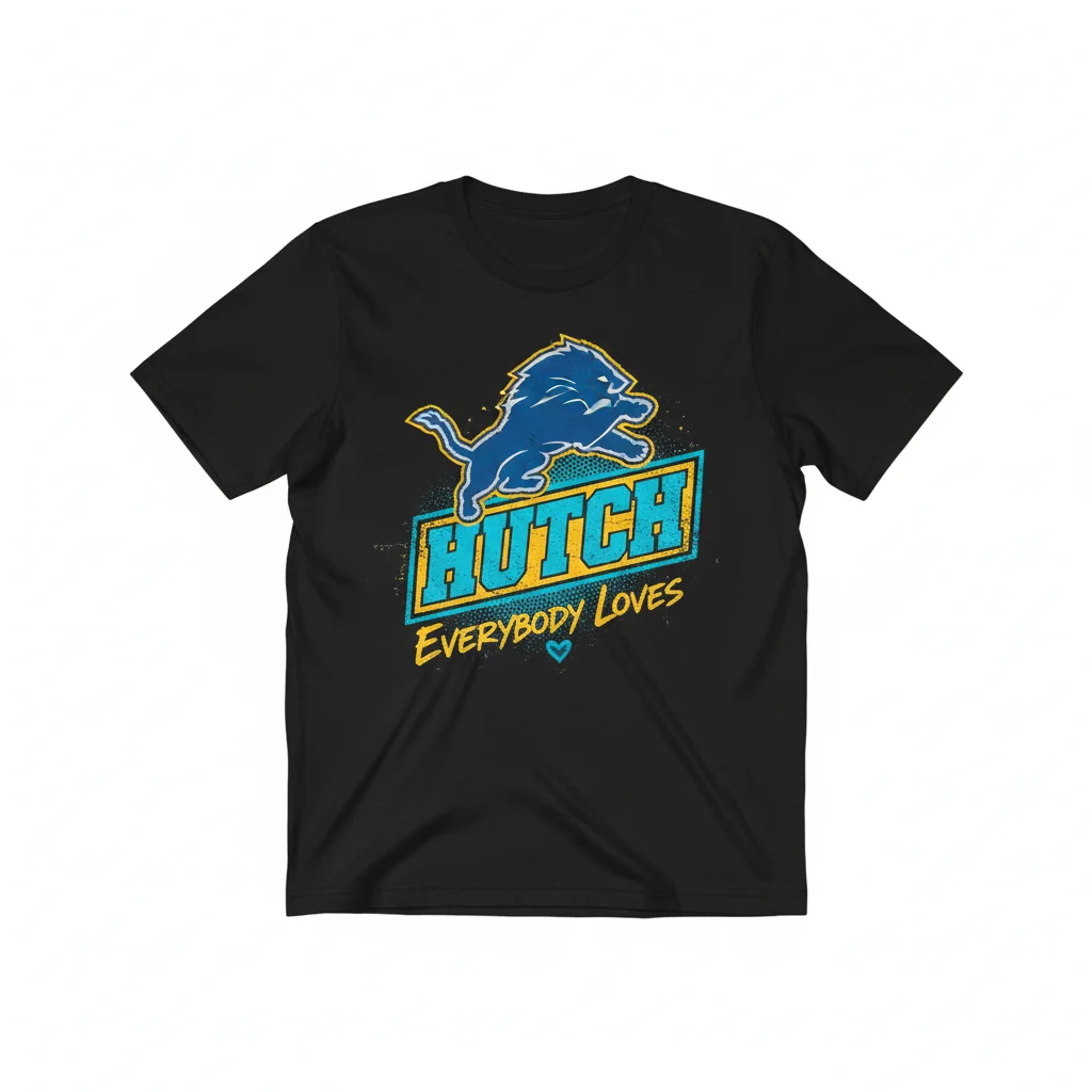 Detroit Lions x House of Hutch 'Everybody Love Hutch' Tee