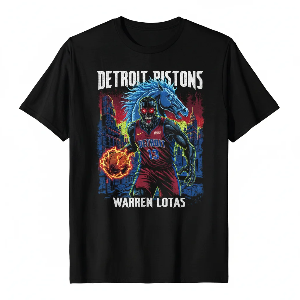 Detroit Pistons x Warren Lotas: "The Architect's Spirit" Tee