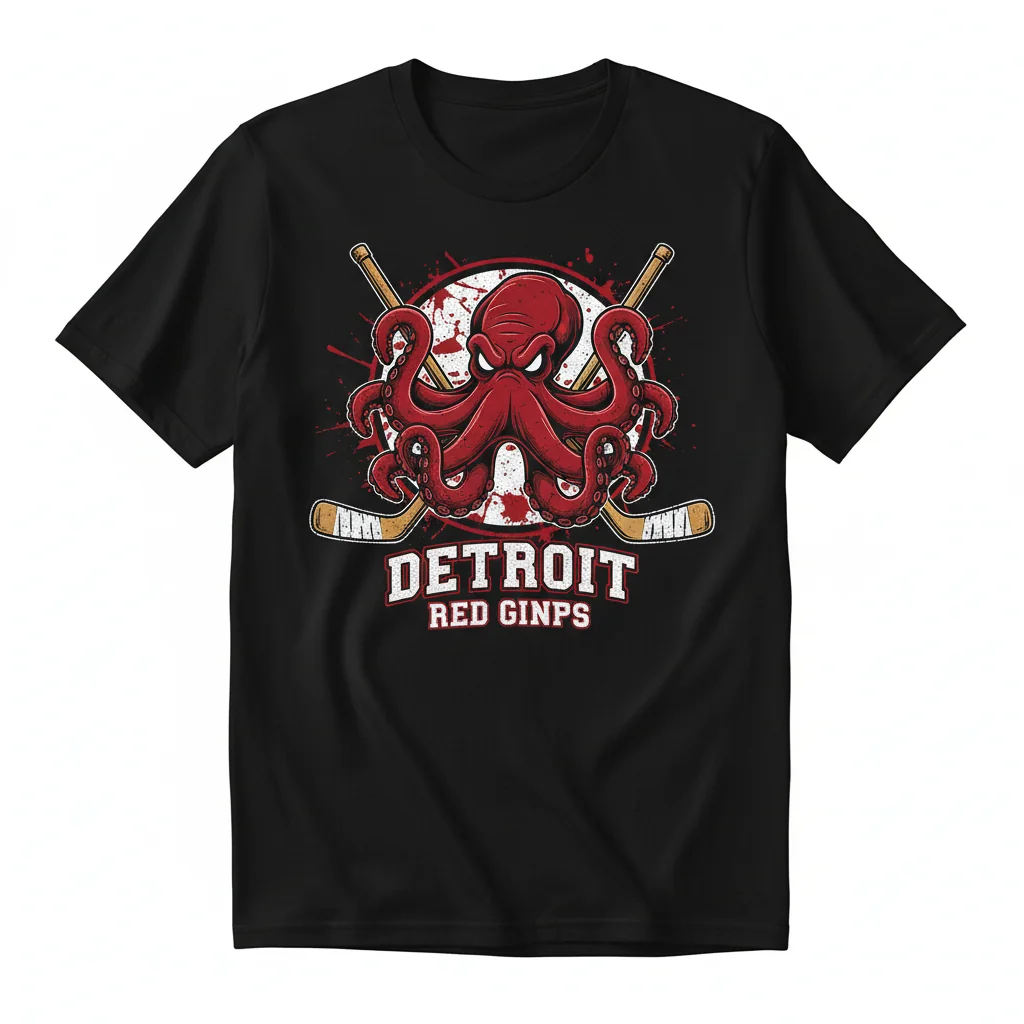 Red Wings Octopus Tee: Street Icon Status